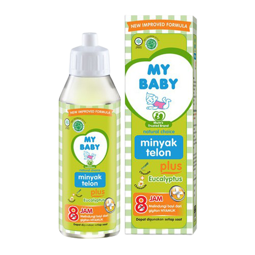 My baby minyak telon plus 60 ml