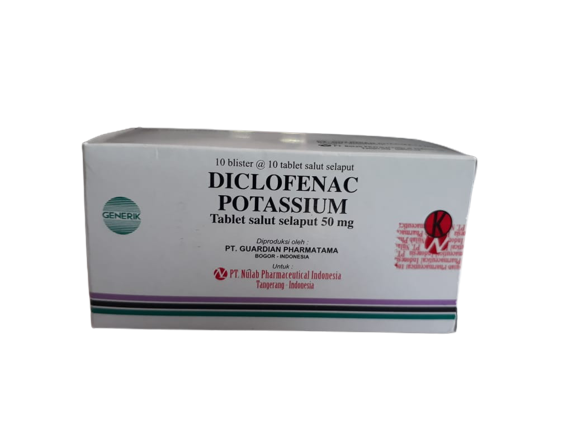 Diclofenac potassium 50 mg