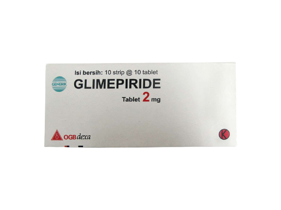 Glimepiride 2 mg tablet