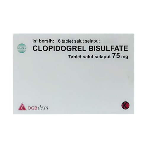 Clopidogrel 75 mg